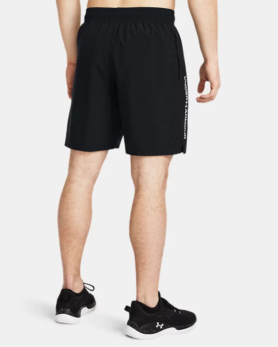 Under Armour Men's UA Tech Woven Wordmark Shorts - Black