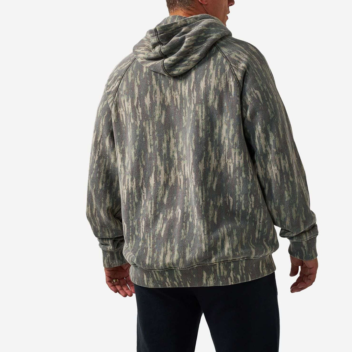 Burlebo Men's Vintage Washed Hoodie