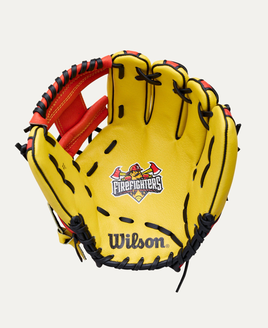 Wilson A450 11″ Youth Baseball Glove – Firefighters Edition