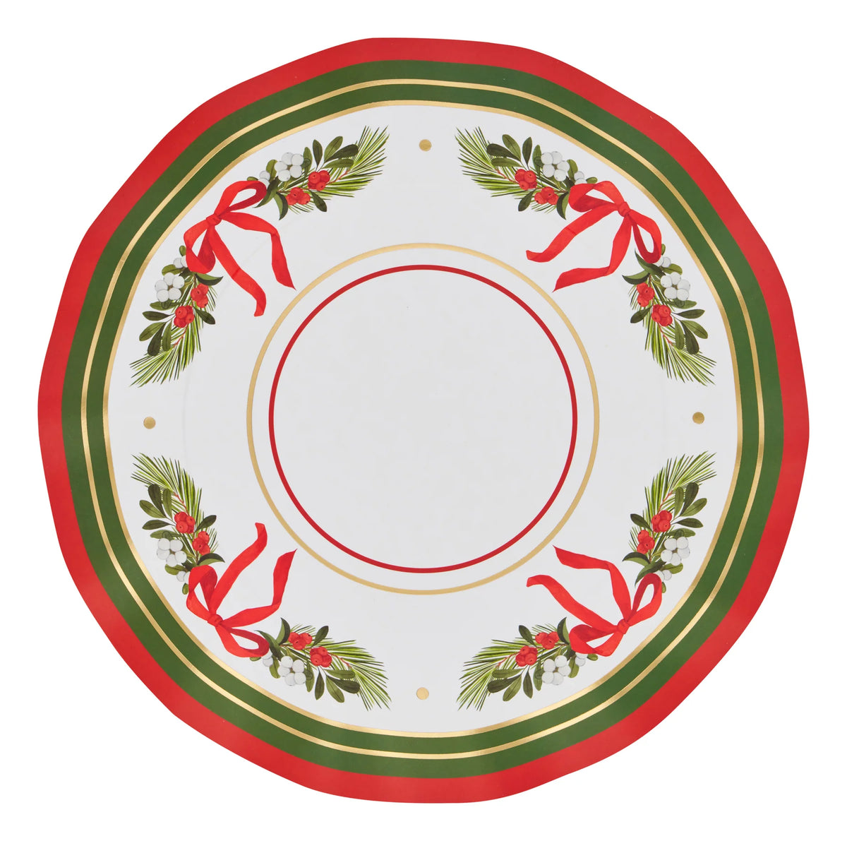 Sophistiplate Home for the Holidays Dinner Plates - 8pk