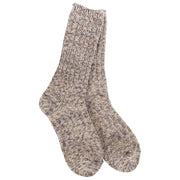 World's Softest Women's Weekend Ragg Crew - Nutty