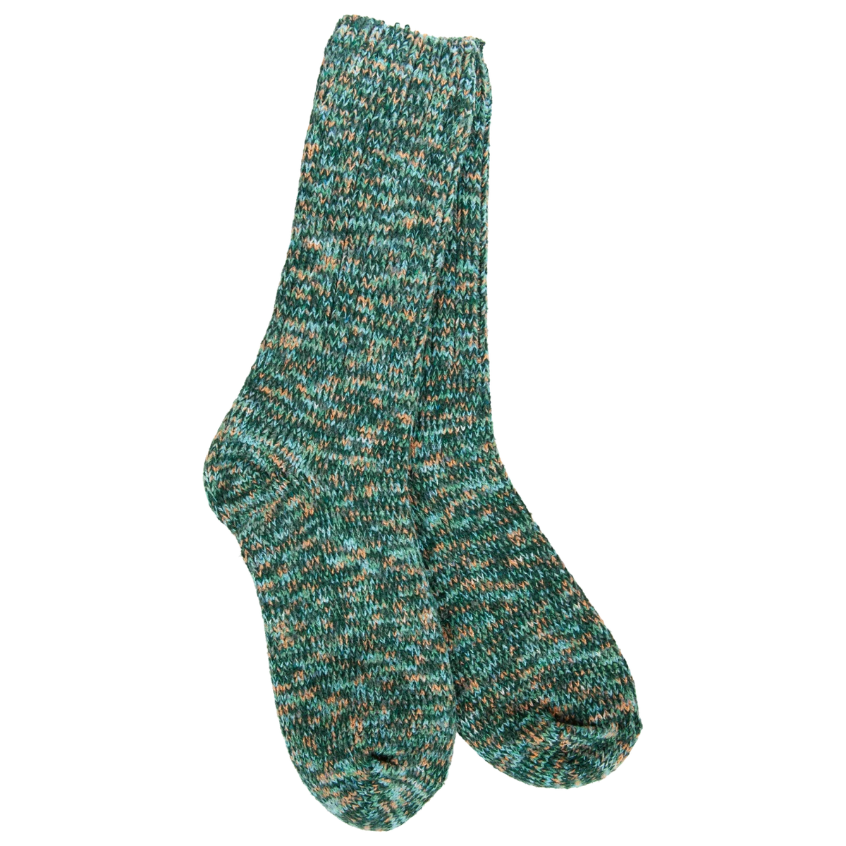World's Softest Socks Women's Weekend Ragg Crew - Woodland