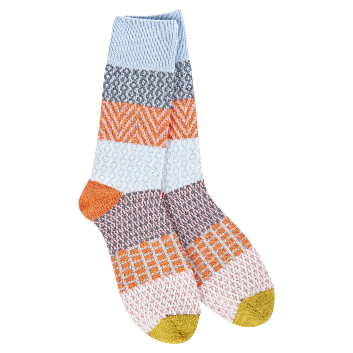 World's Softest Socks Holiday Gallery Crew - Whimsical