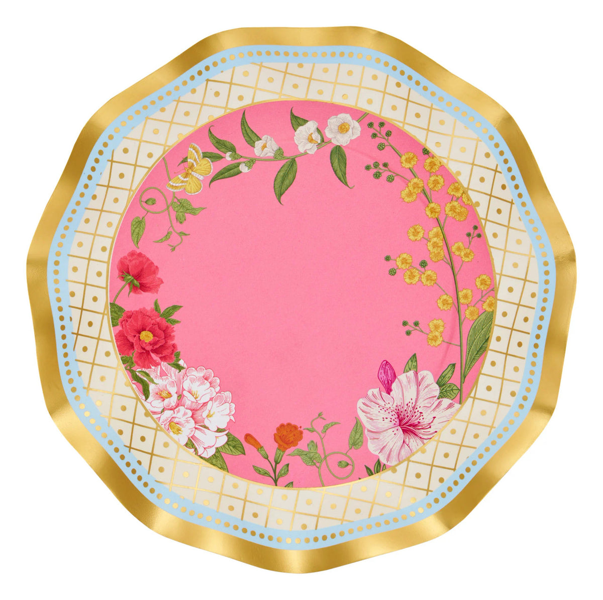 Sophistiplate Rococo Salad Plates - 8pk