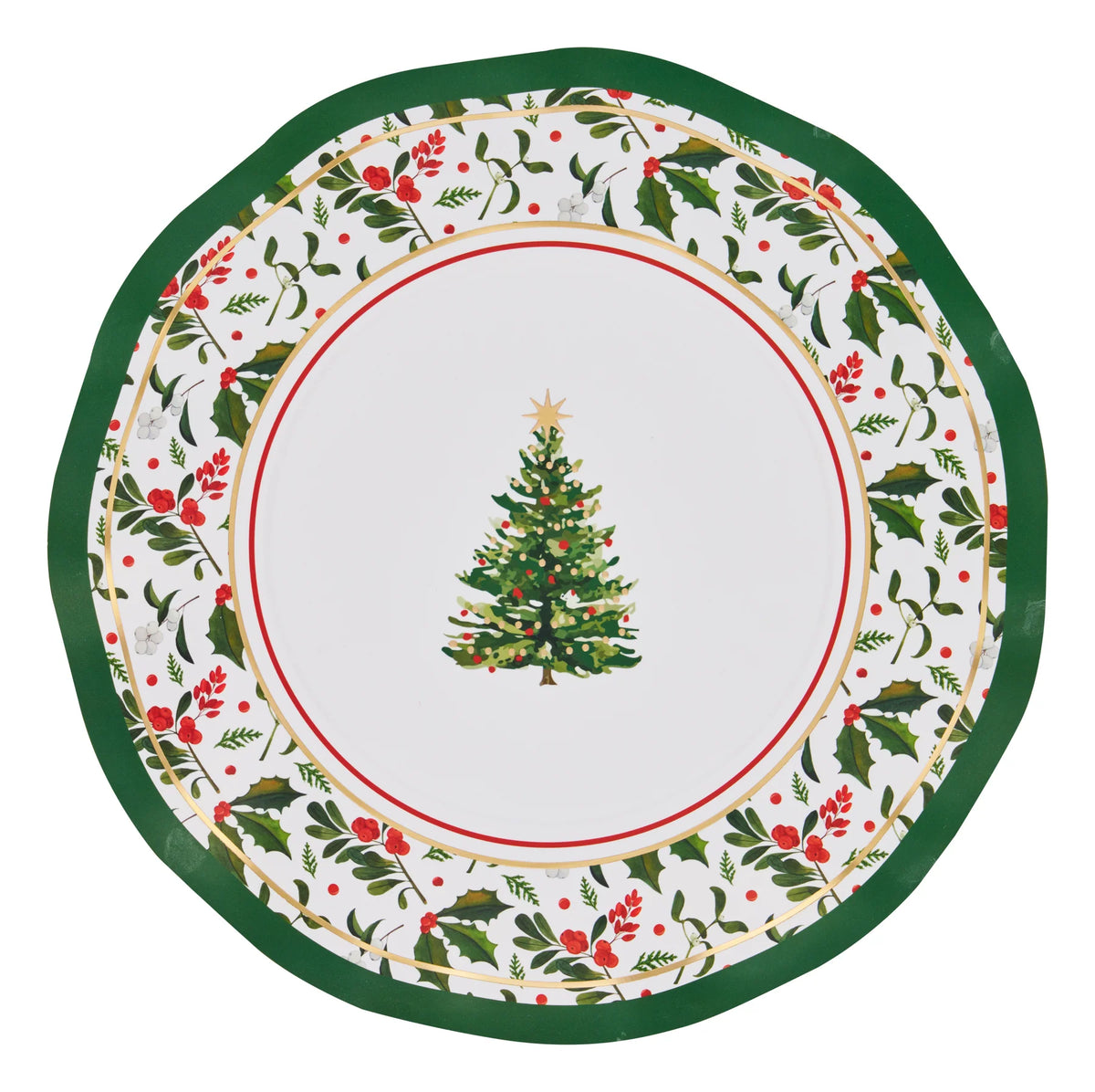 Sophistiplate Home for the Holidays Salad Plates - 8pk