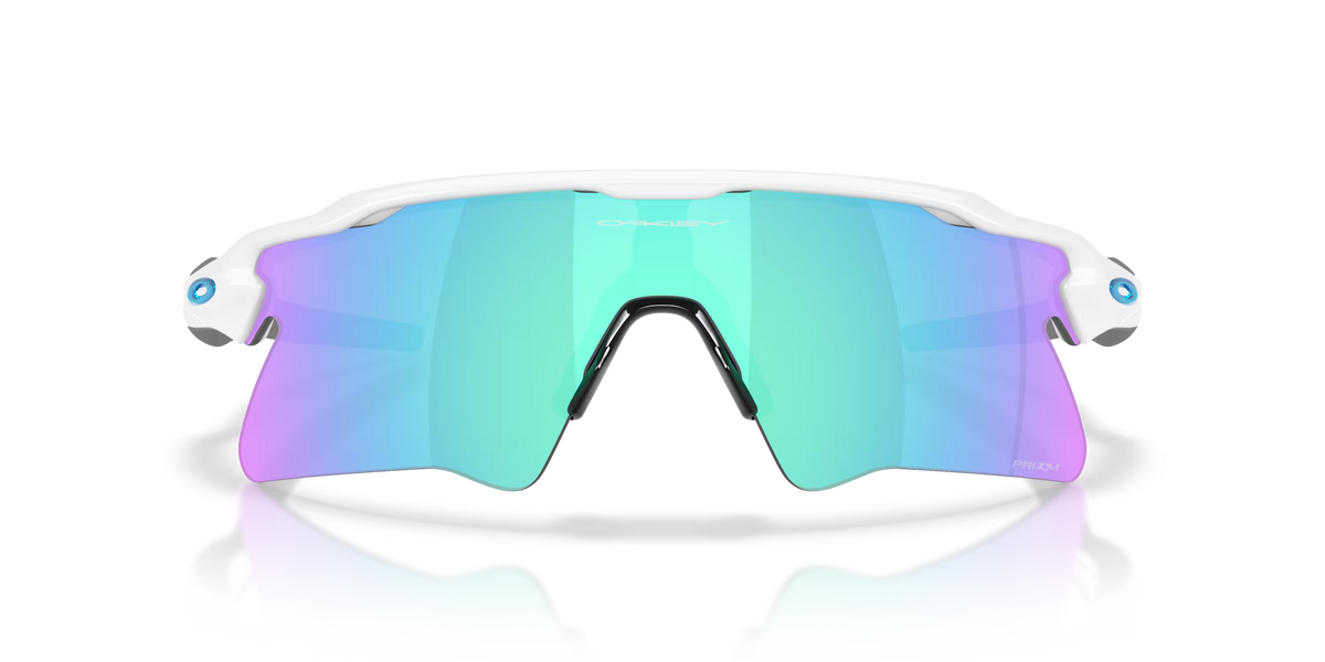 Oakley Radar EV Heater Sunglasses - Polished White/Prizm Sapphire