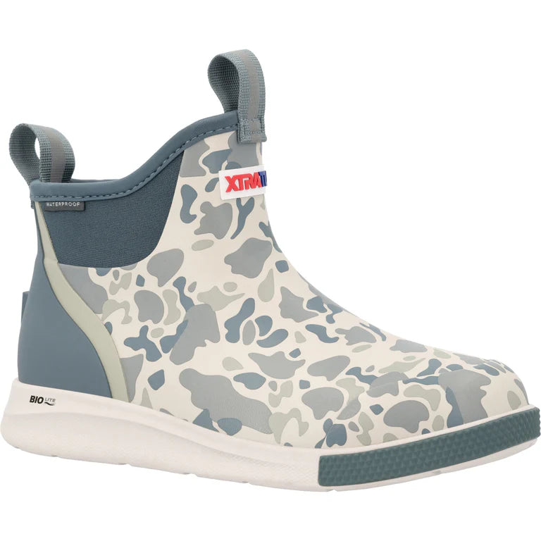 Xtratuf Men’s 6″ Gray Waterproof Ankle Deck Boot