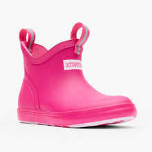 Xtratuf Girls' Ankle Deck Boot - Pink