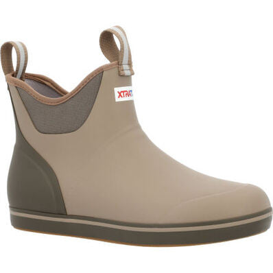 XTRATUF Men's 6 in Ankle Deck Boot - Earth Brown