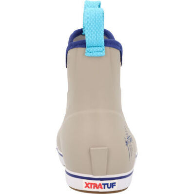 XTRATUF Men's 6 inch Ankle Deck Boot Guy Harvey