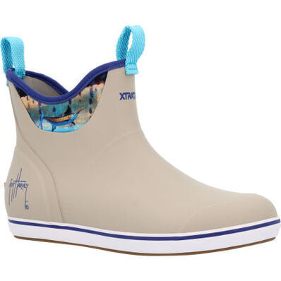 XTRATUF Men's 6 inch Ankle Deck Boot Guy Harvey