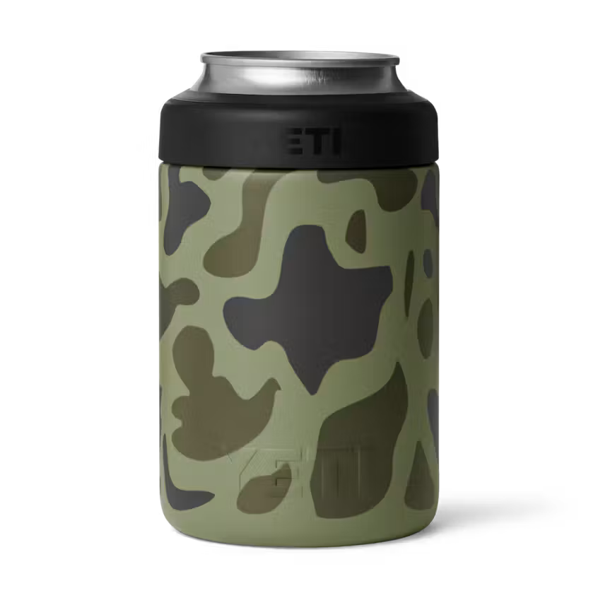 Yeti Rambler 12oz Colster Can Cooler - Olive Camo
