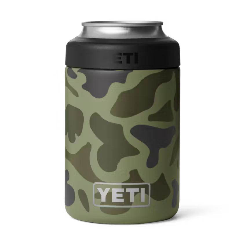 Yeti Rambler 12oz Colster Can Cooler - Olive Camo