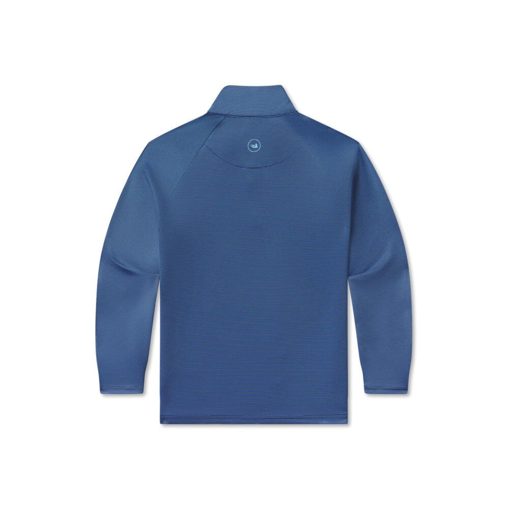 Southern Marsh Youth Boys Southampton Performance Quarterzip - Navy & Lunar Navy
