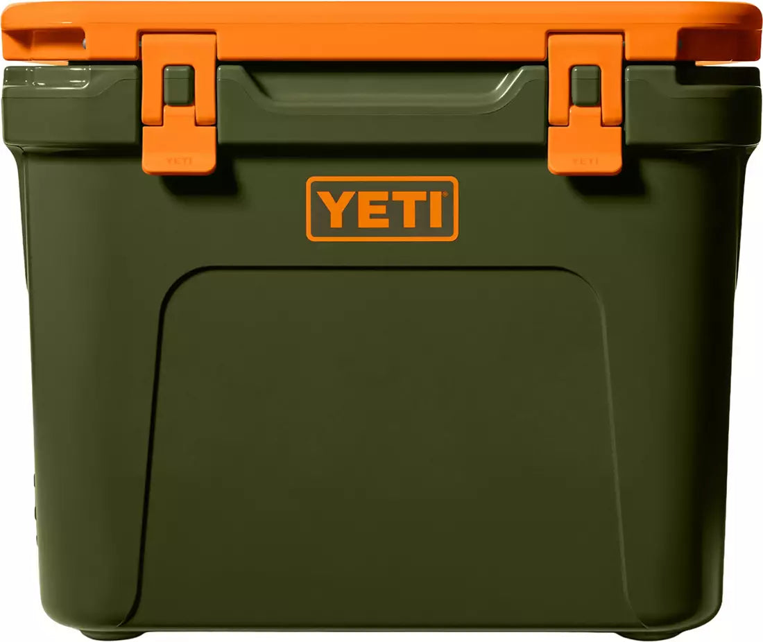 Yeti Roadie 32 Wheeled Cooler - Olive/King Crab Orange