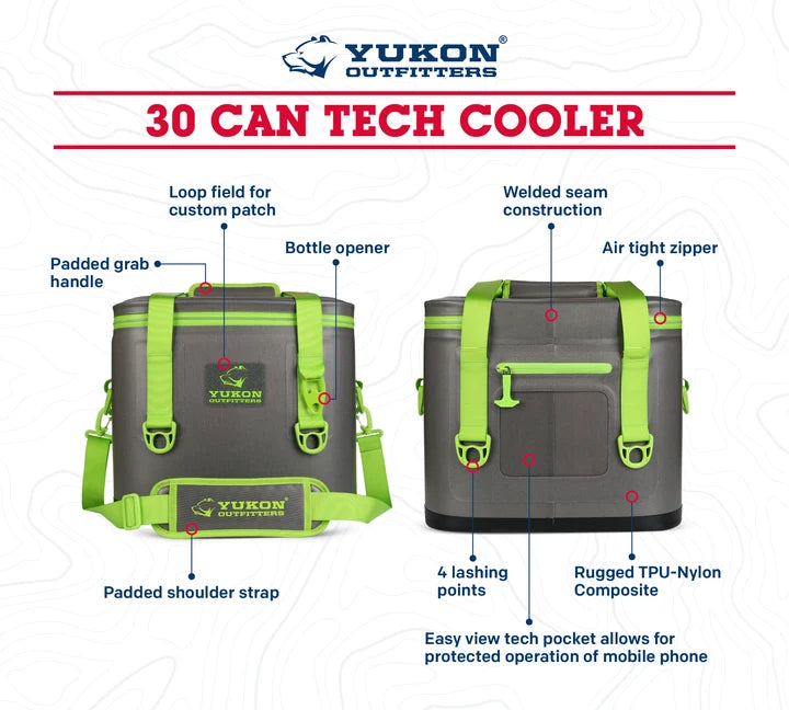 Yukon Outfitters 30 Can Tech Cooler - King's Camo XK7
