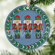 Painted Skies Nutcracker Christmas Ornament