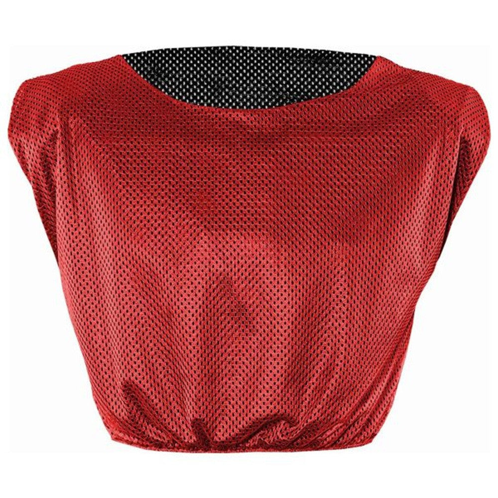 Champo Reversible Scrimmage Vest - Scarlet/Black