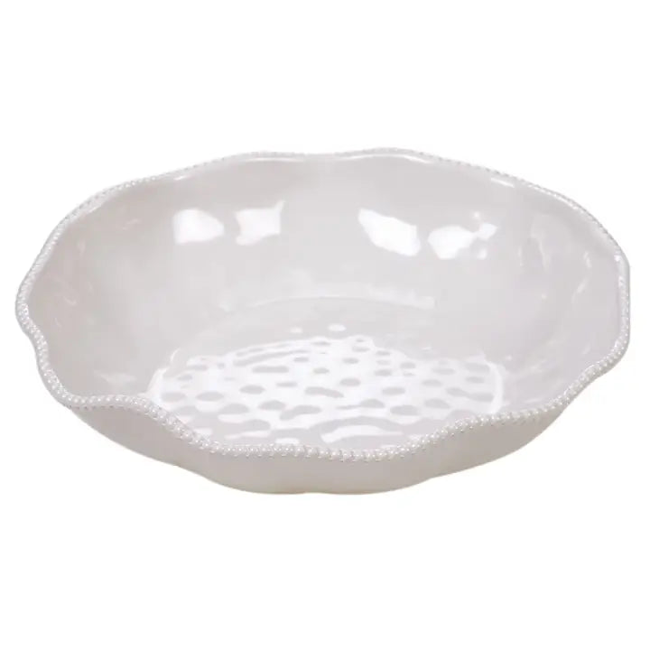 Certified International Perlette Cream Large Serving Bowl