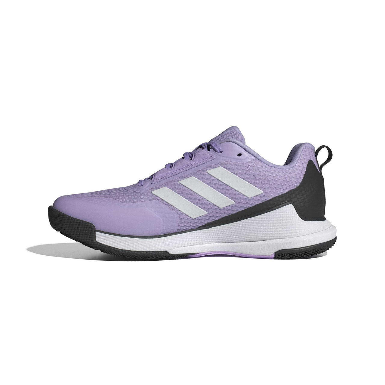 Adidas Women's Novaflight 2 Indoor Shoes - Powder Plum / Zero Metalic / Core Black