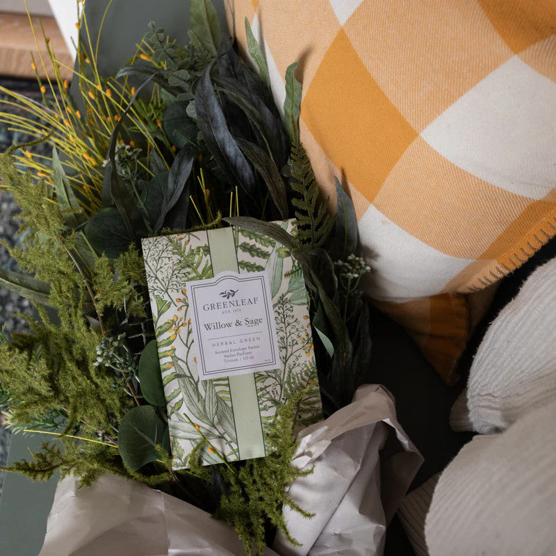 Green Leaf Willow & Sage Sachet