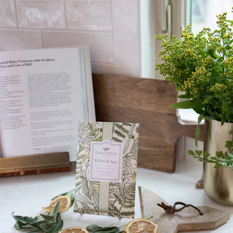 Green Leaf Willow & Sage Sachet