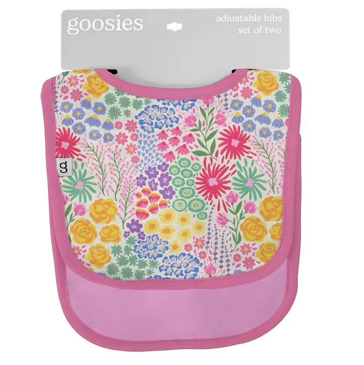 Goosies Bib Set - Flower Fields