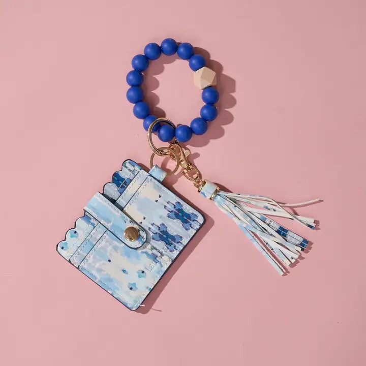 Laura Park Ocean Breeze Keychain Wristlet Wallet