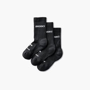Brooks Run-In Crew 3-Pack Socks