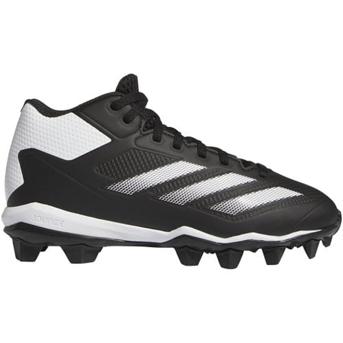 Adidas Youth Adizero Impact MD Cleat - Black/White