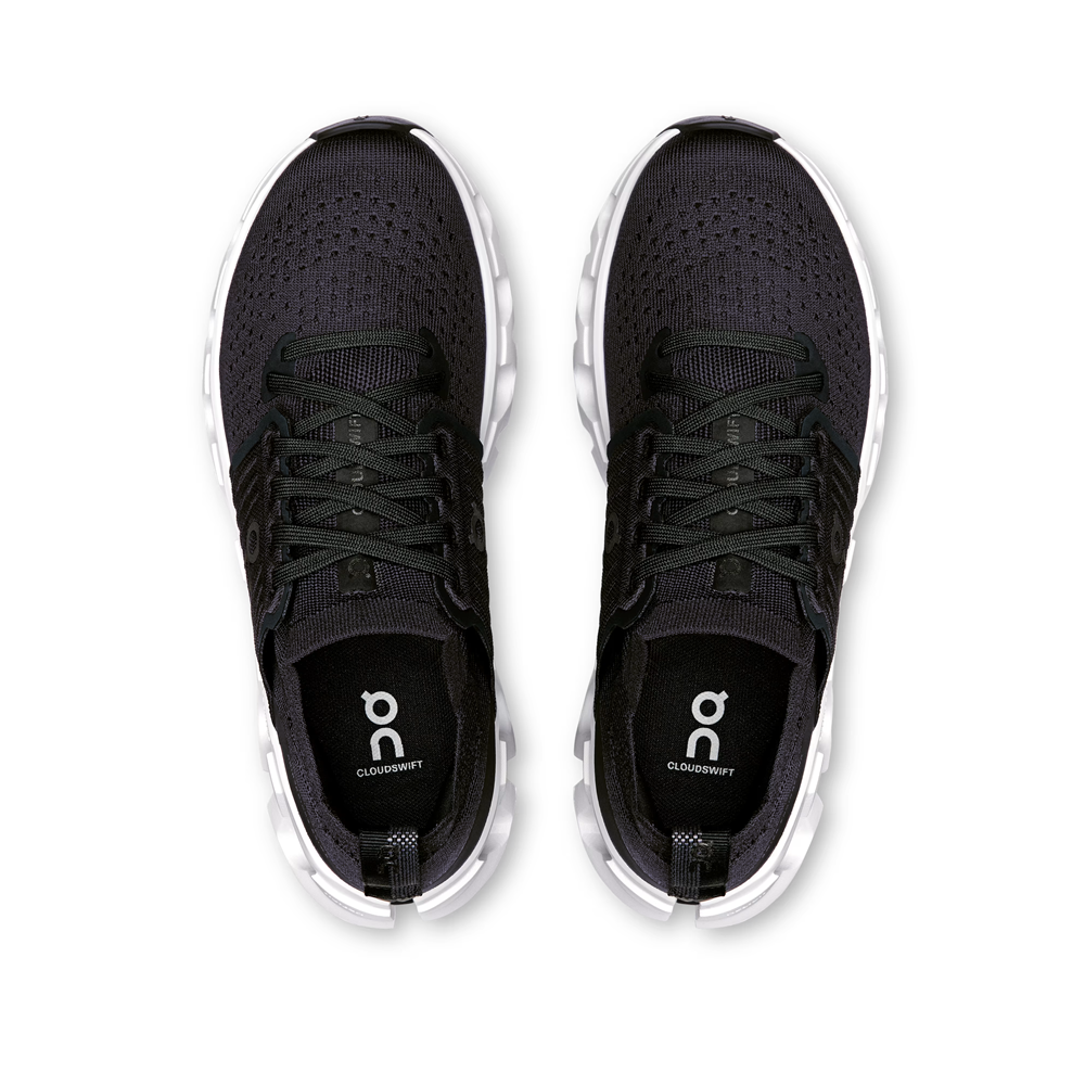 On Women's Cloudswift 4 - Black/White