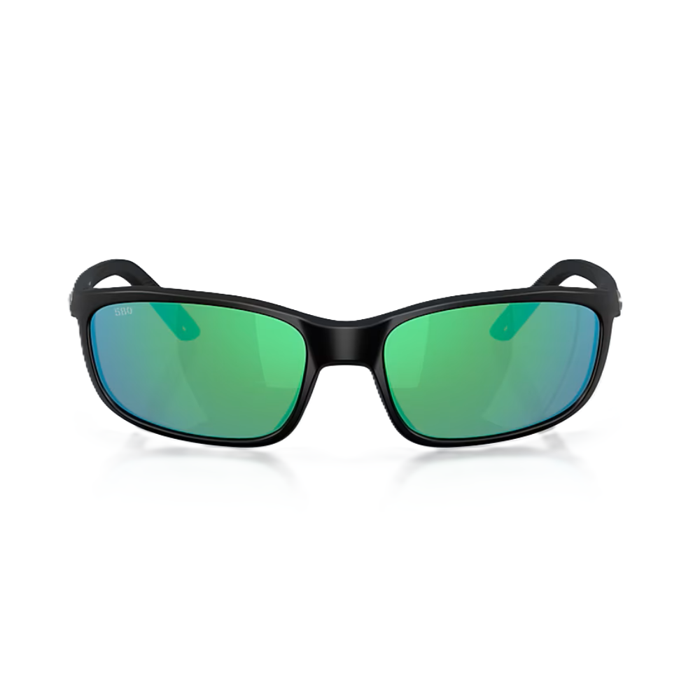 Black w/ Green Mirror