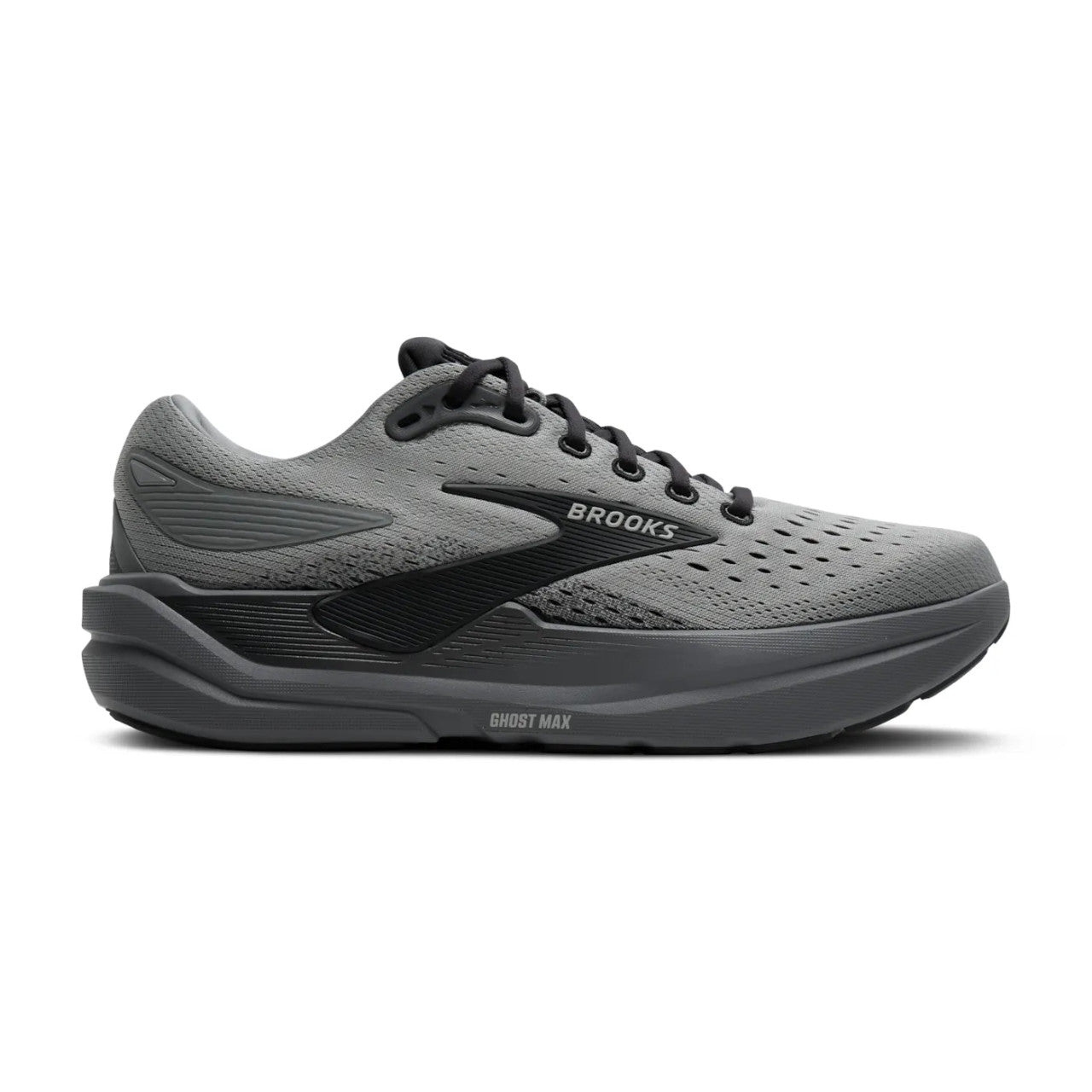 Brooks Men’s Ghost Max 3 Running Shoes - Grey/Ebony