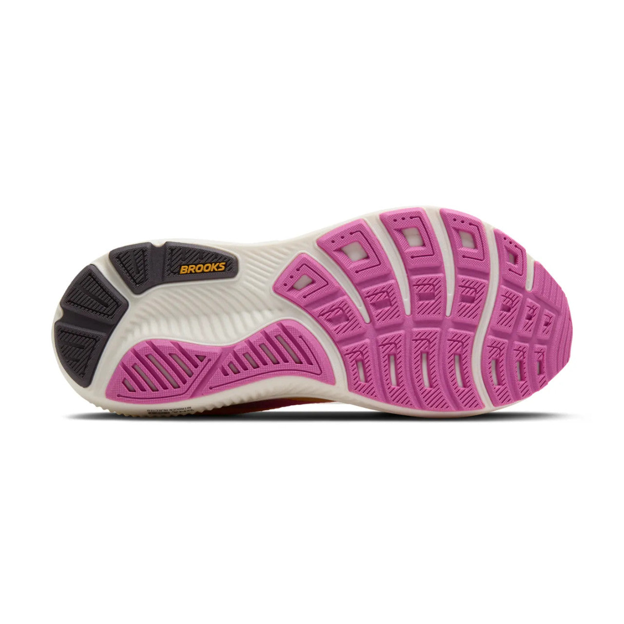 Brooks Women's Ghost 17 Running Shoes - Apricot/Grey/Pink
