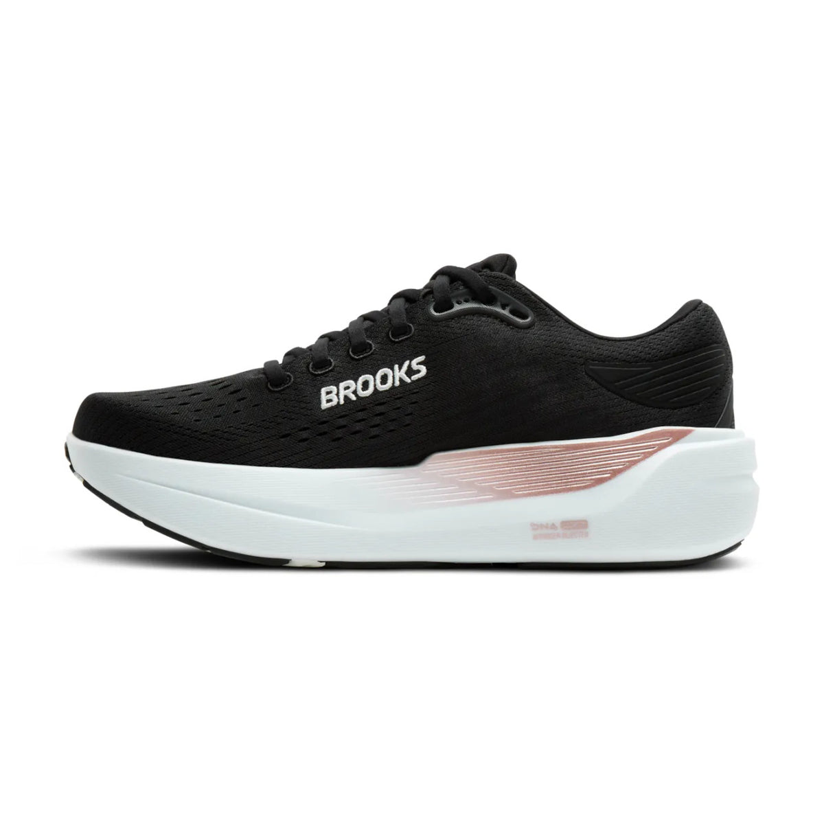 Brooks Women's Ghost Max 3 Running Shoes - Black/Black/Rose Gold