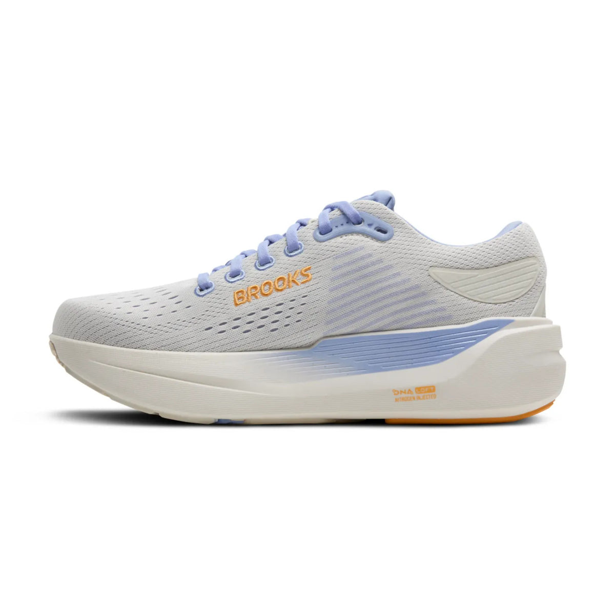 Brooks Women's Ghost Max 3 Running Shoes - Coconut/Blue Heron/Orange