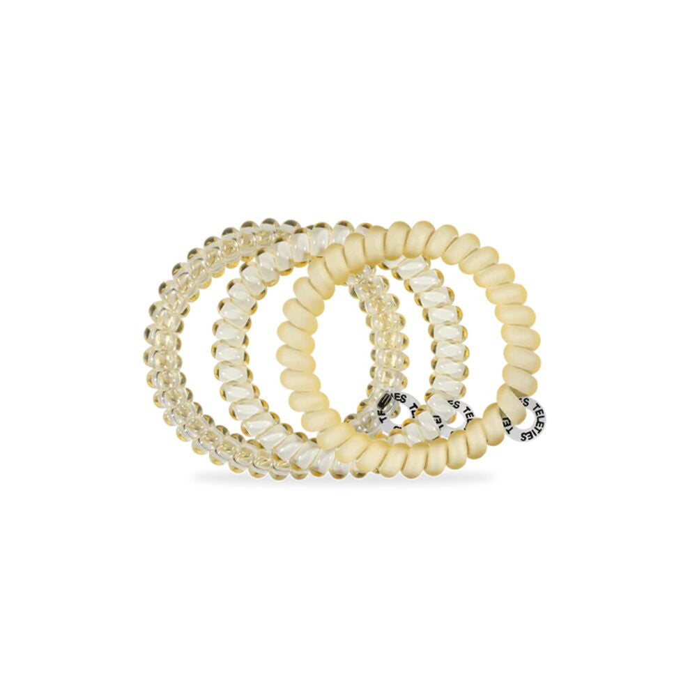 Teleties Butter Yellow Small Hair Ties