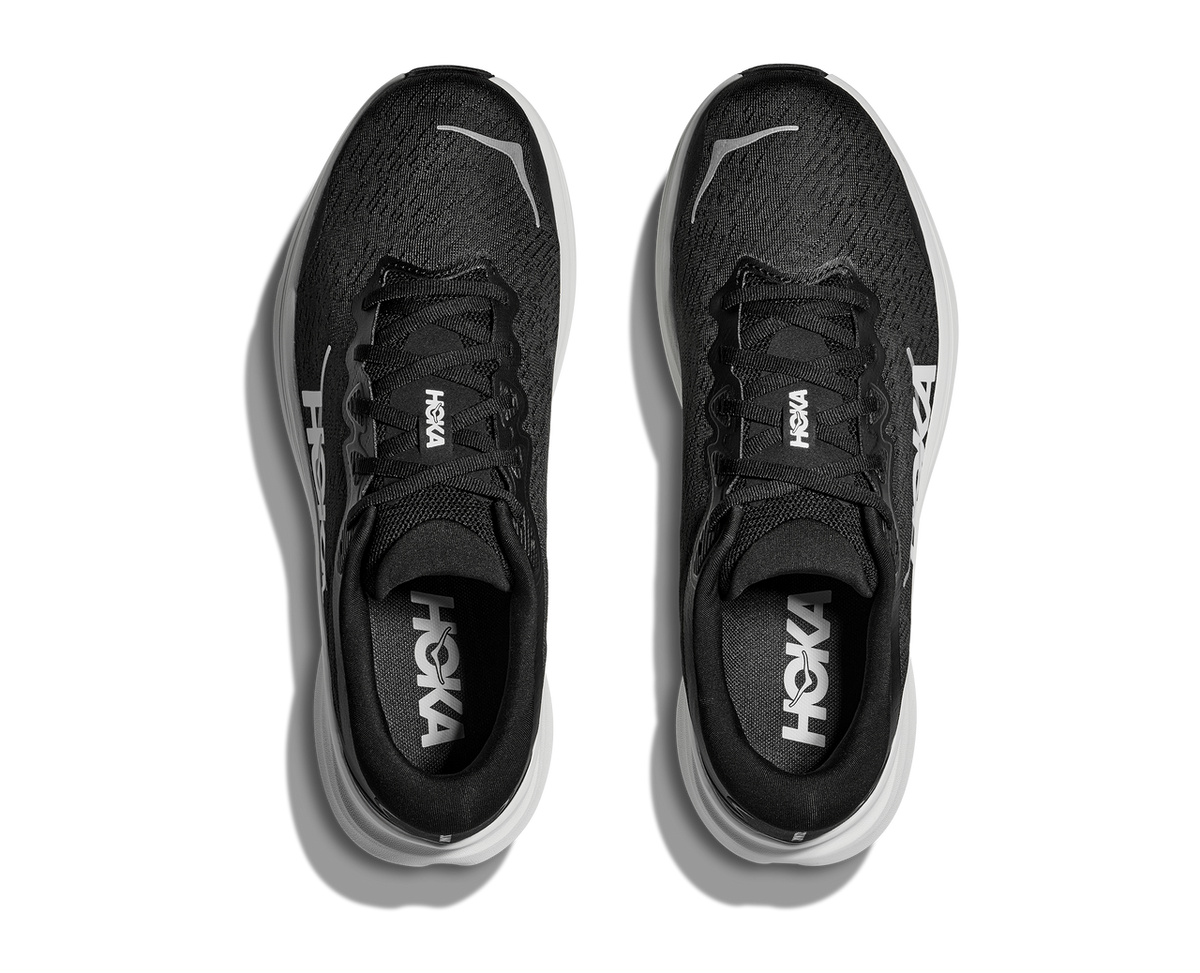 HOKA Solimar 2 Women’s Neutral Everyday Trainer - Black/White