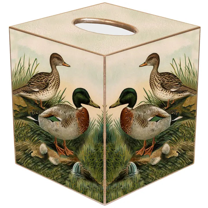 Marye-Kelley Ducks Tissue Box