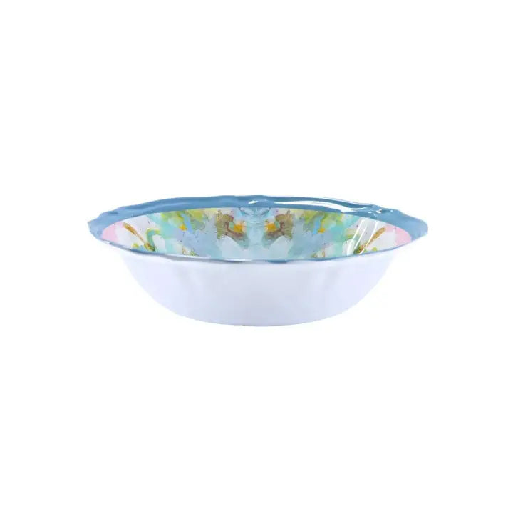 Laura Park Nantucket Bloom Melamine Serving Bowl