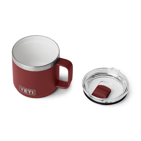 Yeti Rambler 14oz Ceramic Lined Stackable Mug with MagSlider Lid - Stag Red