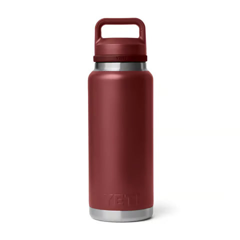 Yeti Rambler 36oz Bottle with Chug Cap - Stag Red