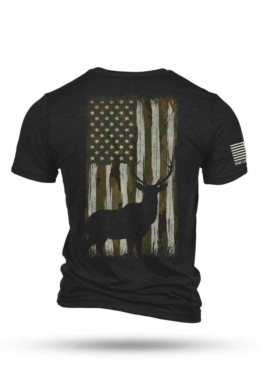 Nine Line Men's Camo Buck Tee