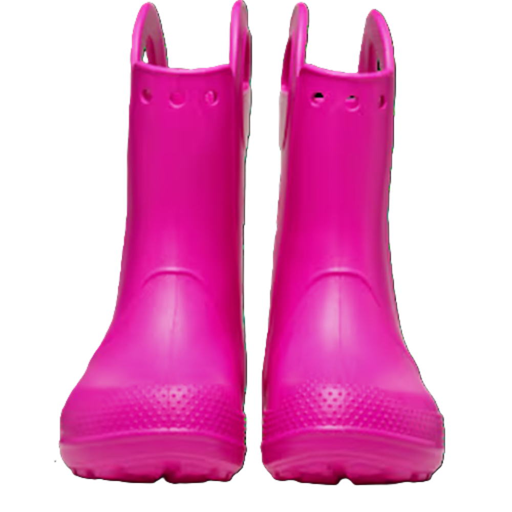 Crocs Kids Handle It Rain Boots - Pink Crush