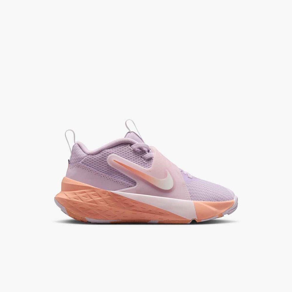 Nike Team Hustle D 12 Kids' Basketball Shoes - Doll/Apricot Agate/Pearl Pink/White