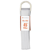 Sof Sole 45 in. Flat Athletic Shoelaces - White