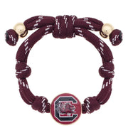 Canvas South Carolina Gamecocks Logo Paracord Bracelet