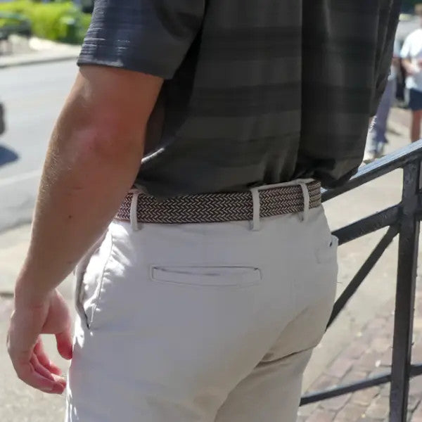 Roostas Men's The Sedona Woven Stretch Belt