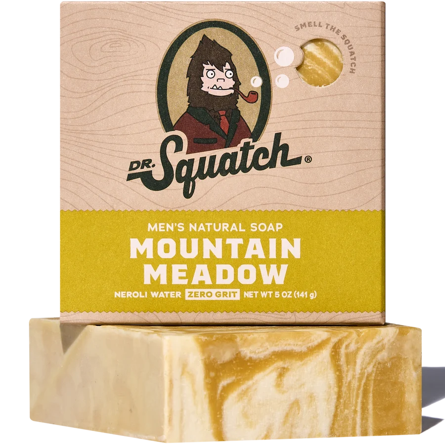 Dr. Squatch Mountain Meadow Bar Soap