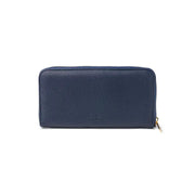 Kedzie Navy Eclipse Zip Around Clutch